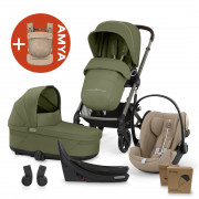 Talos 4in1 All Weather +AMYA - Moss Green/Almond Beige Moss Green/Almond Beige